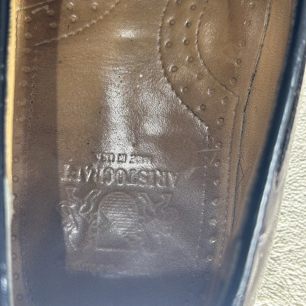 Vintage Johnston & Murphy Aristocraft Loafer Tassel Brown/Burgundy Sz 9.5